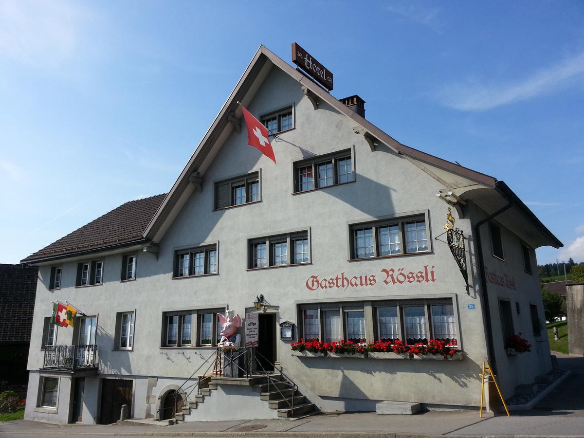 Gasthaus Rossli Sankt Gallenkappel Exterior foto